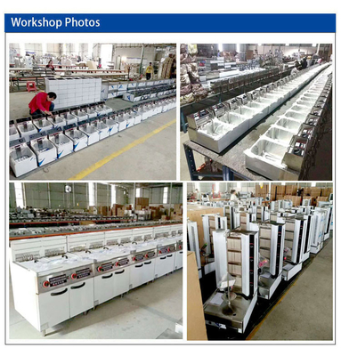 Equipamento comercial de processamento de carne de 1200x800x850 mm com 10 kW de potência