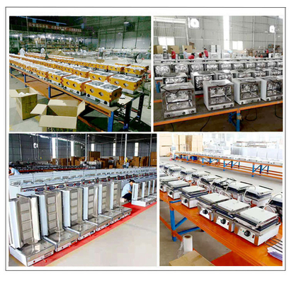 Equipamento comercial de processamento de carne de 1200x800x850 mm com 10 kW de potência