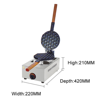 Grelha de grelhas de gás portátil de 5,5 kg Grelha de churrasco leve para gás GLP / 2800Pa