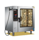 20x1/1GN Forno elétrico combinado para 400-600 refeições 32.8KW Forno de padaria comercial