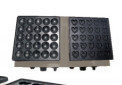 Grill de ovos de codorna Elétrico Compacto Design Equipamento de cozimento comercial com poderoso aquecimento de 1,6 kW