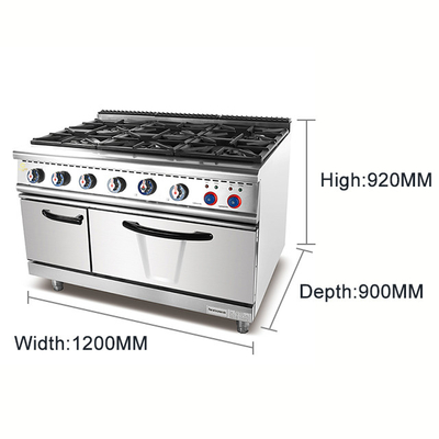 Equipamento de cozinha comercial de válvulas de gás de gás natural LPG com serviço OEM/ODM personalizado