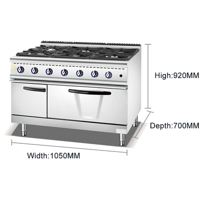 Equipamento de cozinha comercial de válvulas de gás de gás natural LPG com serviço OEM/ODM personalizado