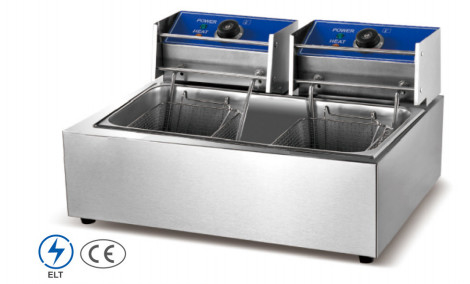 Equipamento de cozinha para restaurantes 220-240v com painel de controlo mecânico e material Ss201