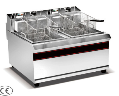 Equipamento de cozinha para restaurantes 220-240v com painel de controlo mecânico e material Ss201