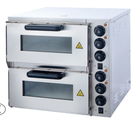 Forno de pizza para cozinha comercial com regulação de temperatura variável e compatibilidade de tensão
