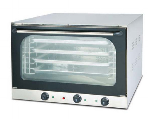 Forno de cozinha de aço inoxidável de prata Temperatura 0-350C para assar e assar