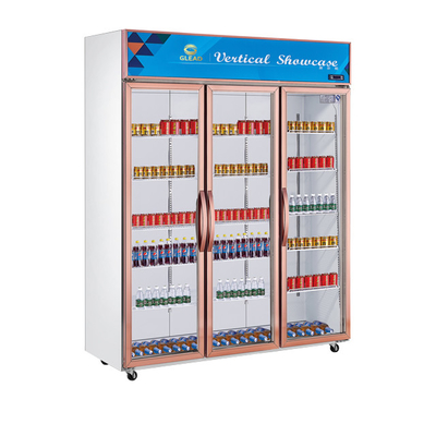 Volume 680L Display de bebidas Frio Frio Bebidas 0~10 Temperatura