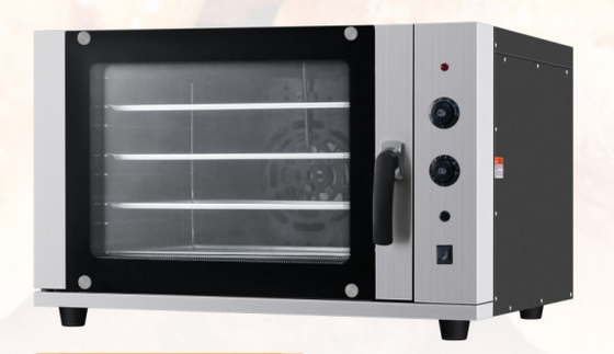 Painel de controlo digital Forno convencional de aço inoxidável para assar alimentos a 0-350°C