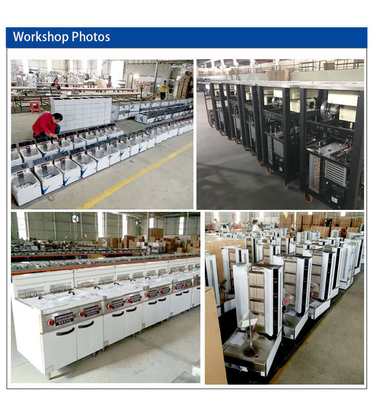 Equipamento de refrigeração industrial ventilado de 1650W com ciclo inverso de descongelamento para temperaturas de -16°C a -18°C