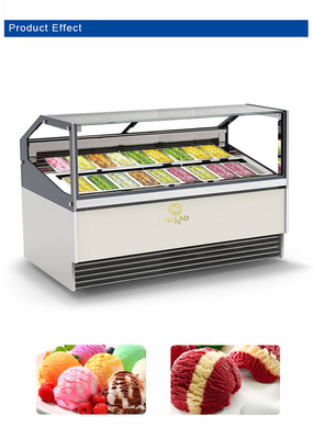 Equipamento de refrigeração industrial ventilado de 1650W com ciclo inverso de descongelamento para temperaturas de -16°C a -18°C