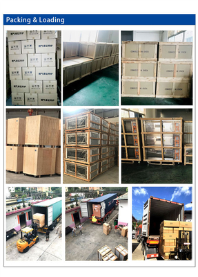 Equipamento de refrigeração industrial ventilado de 1650W com ciclo inverso de descongelamento para temperaturas de -16°C a -18°C