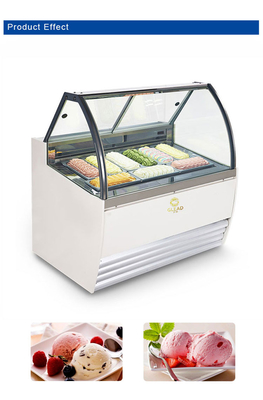 Unidade de refrigeração ventilada de descongelamento de ciclo inverso 220-240V/1PH/50HZ com 18 panelas italianas