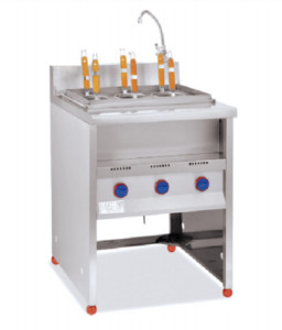 Equipamento de fabricação de macarrão de aço inoxidável prateado Cozinha escolha com painel digital
