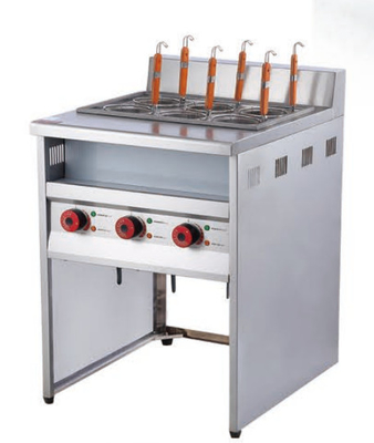 Controle digital Cozinha de massas de aço inoxidável 220V-240V Máquina de fazer macarrão elétrico 0-200.C Temp Culinária de prata