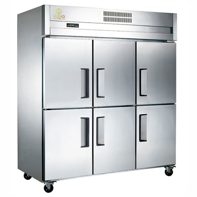 Refrigerador de restaurante de aço inoxidável elétrico com temperatura entre -12oC e -18oC
