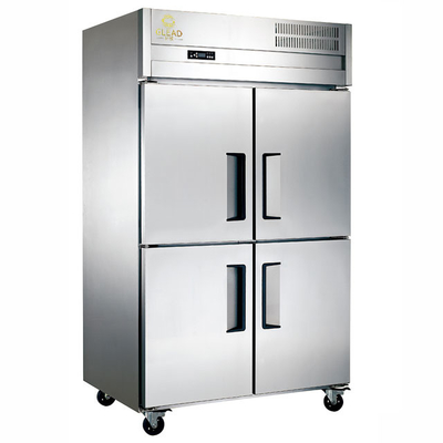Refrigerador de restaurante de aço inoxidável elétrico com temperatura entre -12oC e -18oC