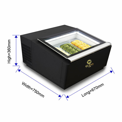 Reverse Cycle Defrost 220-240V/1PH/50HZ Unidades de refrigeração ventiladas Italian Pan Set