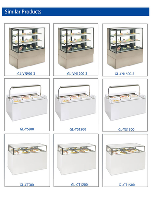 Unidade de refrigeração industrial ventilada de 1050W para faixa de temperatura de -16°C a -18°C