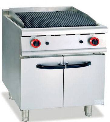 220V-240V Painel de controle digital de ferro Grelha de cozinha Temperatura ajustável 500-700 graus Prata Branco