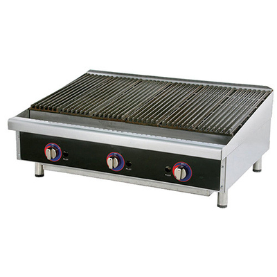 Equipamento de cozinha de temperatura / equipamento de cozinha de fast food 220V-240V em acabamento branco prateado