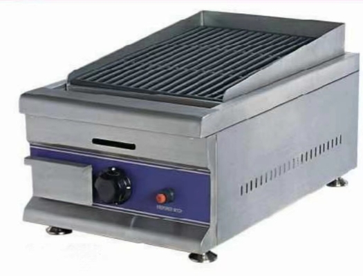 Eficiência Ferro de prata Equipamento de cozinha de cozinha comercial Grelha 700 graus Cozinha
