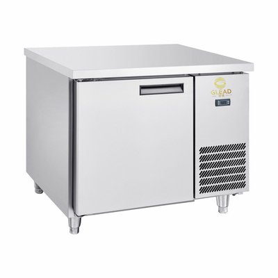 Modelo Tamanho 1460*750*660mm Equipamento de refrigeração de quarto frio com congelador de bancada de trabalho de 410W