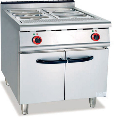 Restaurante Sopa Elétrica aquecedor Bain Marie 220-240V 50Hz 0°C~100°C Equipamento de cozinha de prata