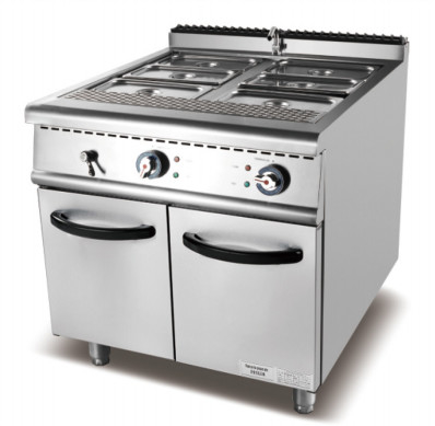 Aço inoxidável 220-240v 50hz Bain Marie para manter e aquecer a sopa a 0,0°C a 100°C