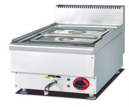 Aço inoxidável 220-240v 50hz Bain Marie para manter e aquecer a sopa a 0,0°C a 100°C