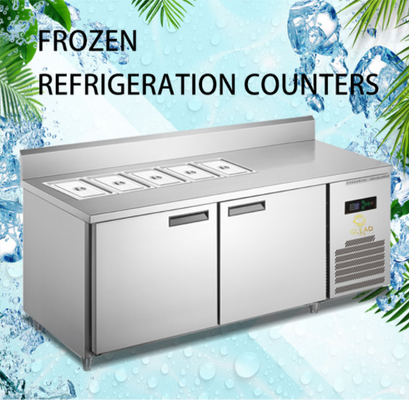 Refrigerador Industrial Modular Armazéns de pizza/Sala Unidade de Ar Refrigerador 390W Potência 270/340/410L Temperatura de volume