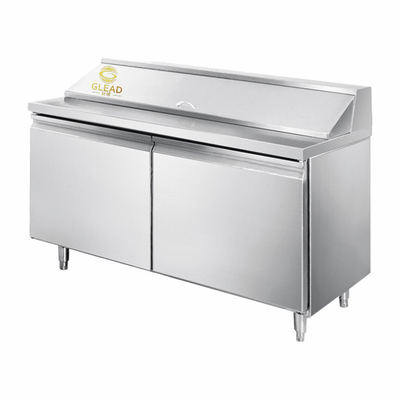 Equipamento de refrigeração industrial 220-240V/1PH/50HZ 390W Potência 270-410L Volume Área de refrigeração ideal armários de pizza/Sal