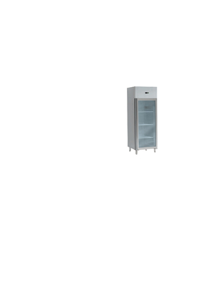 GN1/1 Equipamento de refrigeração vertical com frigorífico de tamanho grande, operando a -14 ~ 18 °C para armazenagem de grandes volumes