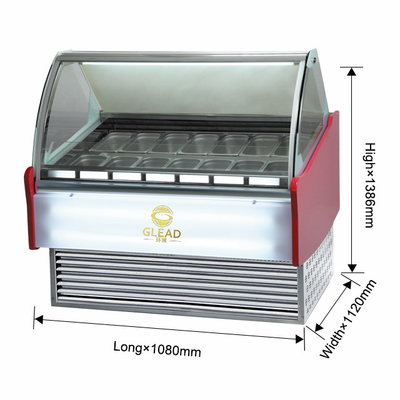 Unidade de refrigeração 220-240V 2N-50HZ 1/4*6PAN PCS Air Cooling 2200W Potência