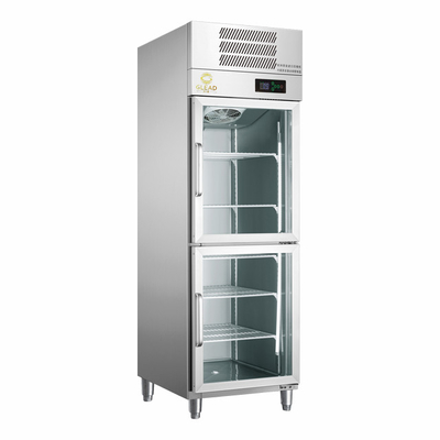 Equipamento de refrigeração industrial refrigerado a ar de 1200L para armários de display