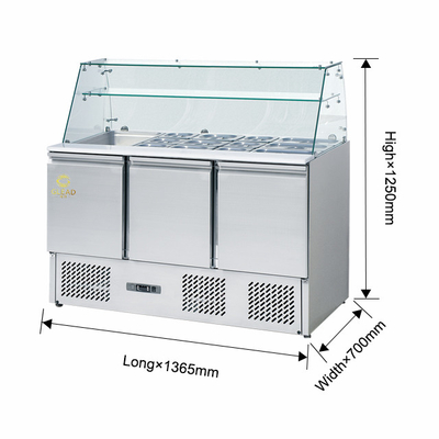 Unidades de refrigeração industriais de armazenamento a frio com faixa de temperatura 2-8.C 220-240V 2N-50HZ