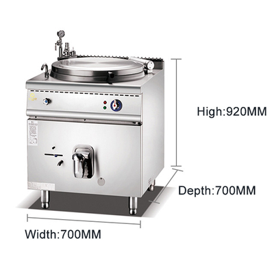 Controle de temperatura Equipamento de cozinha comercial para B2B com baixo ruído GL-RO