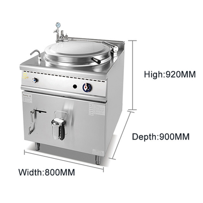 Equipamento de transformação comercial de carne com válvula de gás GLP/GNL