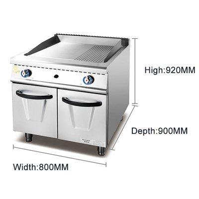 17.8KW máquina de cozinha comercial de baixo ruído válvula de controle de temperatura de gás GL modelo RG