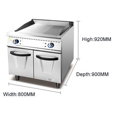 17.8KW máquina de cozinha comercial de baixo ruído válvula de controle de temperatura de gás GL modelo RG