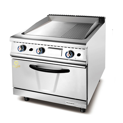 Sistema de gama de cozimento de temperatura regulavel para operações de cozinha comercial