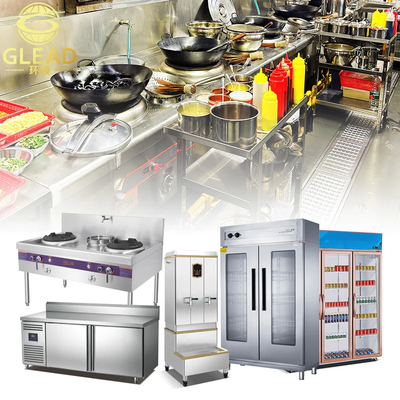 Equipamento de cozinha a gás potente com controlo de temperatura e potência de 17 kW