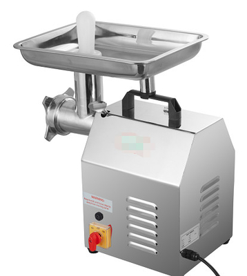 Máquina de processamento de carne industrial 900W Potência 202 Construção de aço inoxidável higiênico seguro CE Certificado de moedor de carne / Mincer