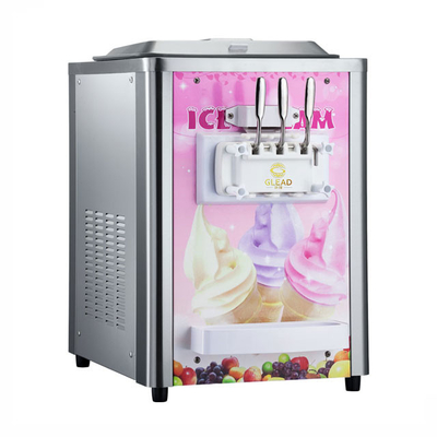1.7kW Unidade de refrigeração industrial para 2x5.8L Hopper 12-18kg/h Taxa de produção 220-240V Voltagem