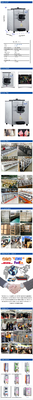 Equipamento de refrigeração industrial com 700 W de potência nominal de 100 a 150 xícaras/h e função de pré-refrigeração.