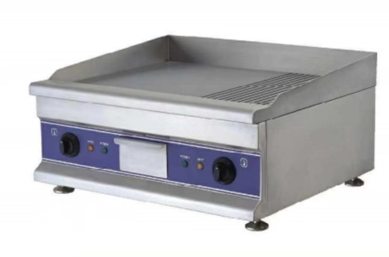 Grill de aço inoxidável com controle de temperatura preciso