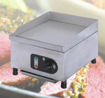 Grill de aço inoxidável com controle de temperatura preciso