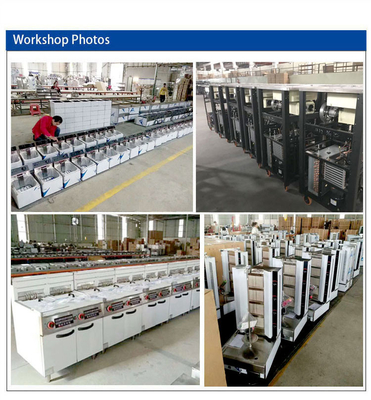 Equipamento de refrigeração industrial com duplas colunas de 5,8 L para produção e refrigeração eficientes