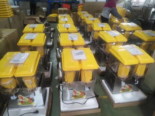 Dispensador de sumos coloridos Equipamento de arrefecimento de capacidade 32L com refrigerante R134a