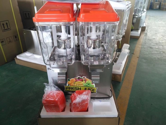Dispensador de suco colorido de 235W Resfriados Bebidas refrescantes em preto